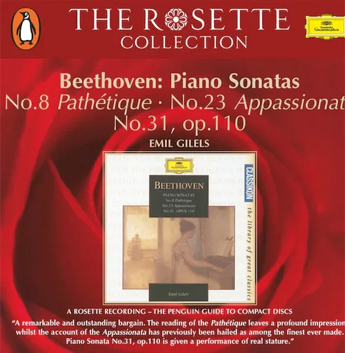 Beetohoven：Piano Sonatas No.8,No.23 & No.31