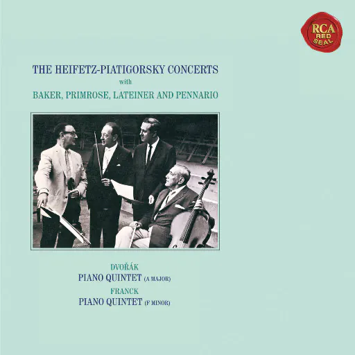 德沃夏克: A大调第二钢琴五重奏 / 弗兰克: f小调钢琴五重奏 (海菲兹重新灌录版)