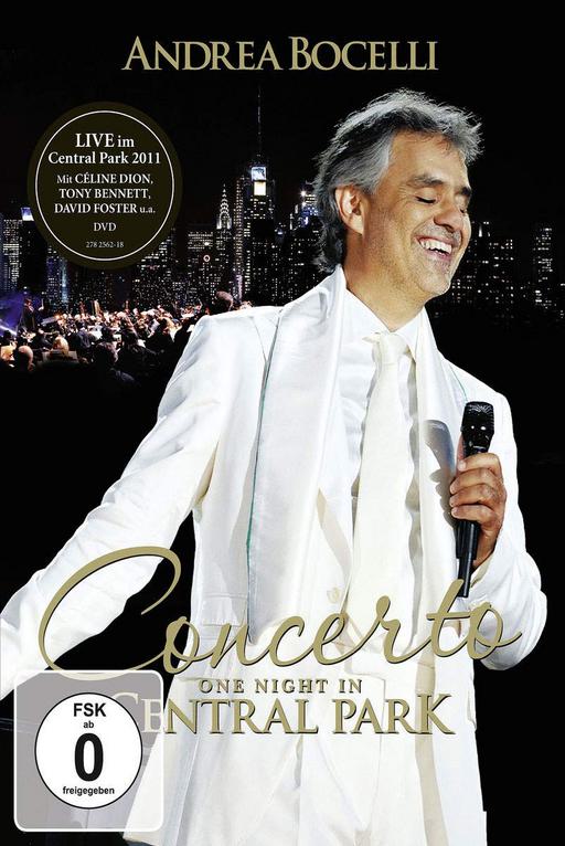 安德烈·波切利 Andrea Bocelli 2011纽约中央公园演唱会《ISO 36.3G》