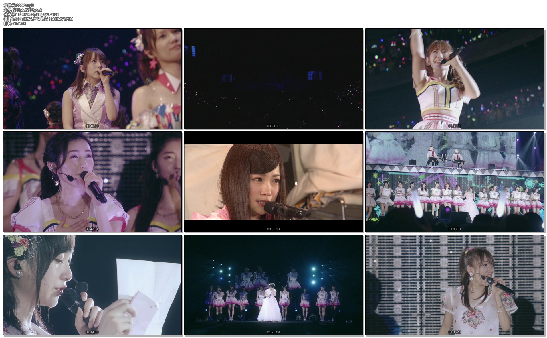 AKB48川荣李奈毕业演唱会 Manatsu no Solo Concert in Saitama Super Arena《BDMV 7碟 226G》
