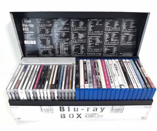 彩虹乐队 限量珍藏版 18碟装  L’Arc-en-Ciel Blu-ray BOX Blu-ray BOX -Limited Edition《ISO18碟 557.2G 》