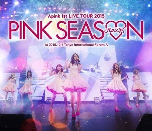 A Pink组合 Apink 1st LIVE TOUR 2015 PINK SEASON 日本巡回演唱会 [BDMV 37.2GB]