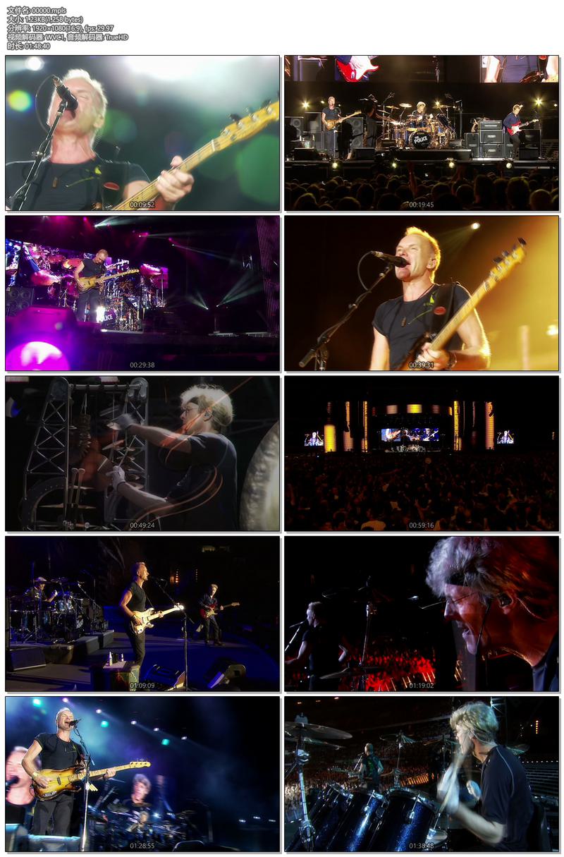 警察乐队 2008实至名归演唱会 The Police Certifiable Live in Buenos Aires《ISO 44.8G》