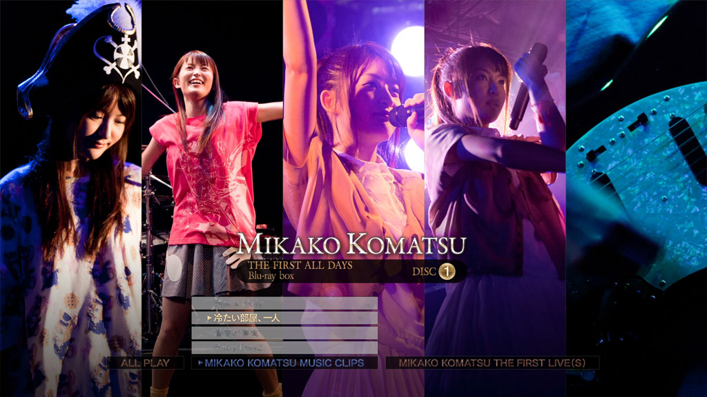 小松未可子 Mikako Komatsu The First All Days 2012《BDMV双碟 82.71G》