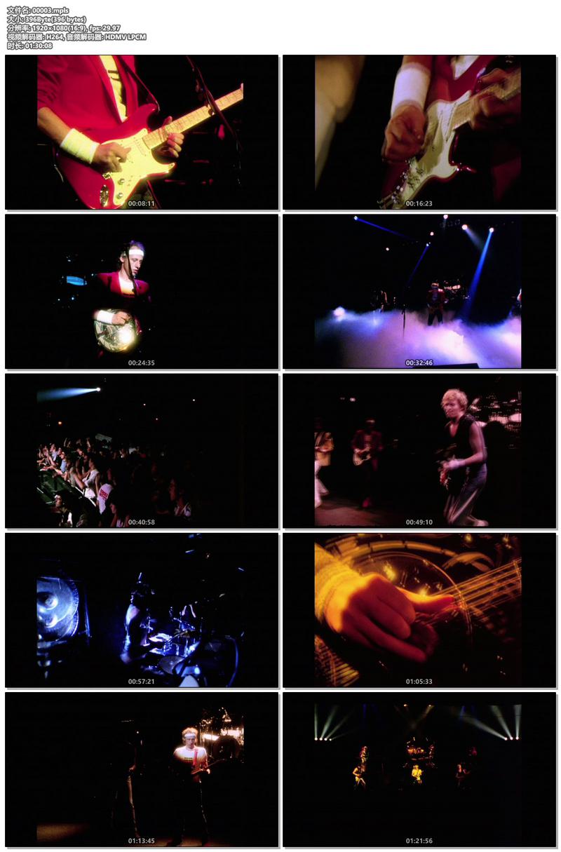摇滚乐队 Dire Straits 2010 现场演唱会Dire Straits Alchemy Live 2010《ISO 39.7G》