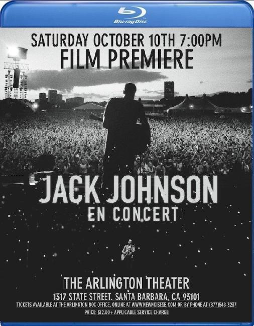 杰克·强森 欧洲巡回演唱会 Jack.Johnson.En.Concert.2009《REMUX TS 16G》