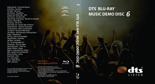 DTS 蓝光音乐示范演示碟测试 vol.6 DTS MUSIC DEMO Vol.6 ( 22.11GB)