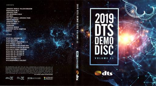 DTS蓝光演示碟 2019 4K UHD DTS Demo Disc Vol.23 H.265 HDR 4KUltraHD DTS-X 7.1《ISO 35.2GB》