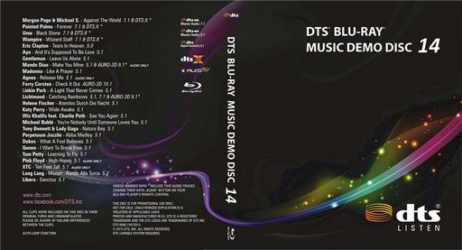 DTS蓝光音乐演示碟 14 2015 DTS Music Demo Disc 14 DTS-X DTS-HDMA 7.1《ISO 22.93G》