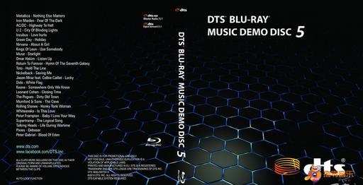 DTS 蓝光音乐示范演示碟测试 vol.5 DTS MUSIC DEMO Vol.5《BDMV 22.32GB》