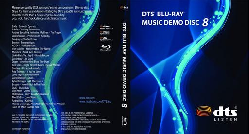 DTS 蓝光音乐示范演示碟测试 vol.８ DTS MUSIC DEMO Vol.８《BDMV 22.80GB》