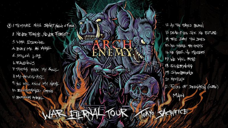 Arch Enemy - War Eternal Tour: Tokyo Sacrifice 1080i Blu-ray《BDMV 20.1G》