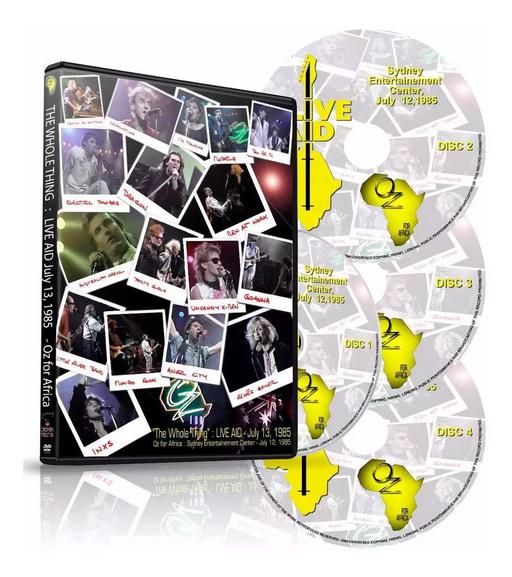 大师照耀80年代：LIVE AID 1985 群星义助非洲慈善演唱会 Live Aid – Oz For Africa Live In Sydney 1985 [4DVD ISO 13.6GB]