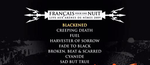 金属乐队 – 法国之夜演唱会（DVD-ISO4.36G）