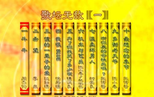 群星 – 歌坛无敌01[KTV][ISO][3.45G]