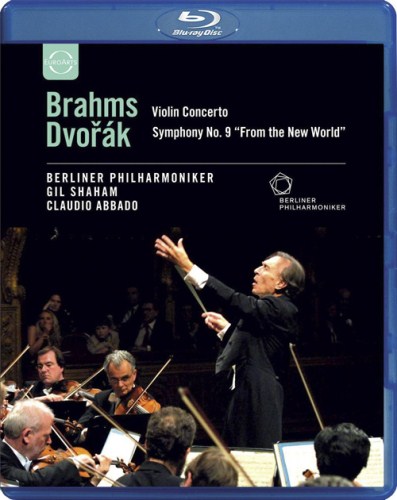 阿巴多2002欧洲圣城音乐会 Brahms :Violin Concerto, Dvorak : Symphony No 9 2002《BDMV 23G》