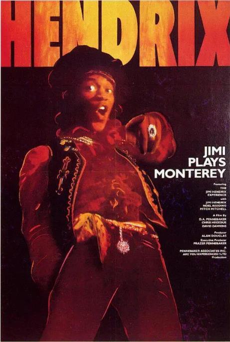 吉米·亨德里克斯玩转蒙特雷音乐节 Jimi Plays Monterey (1986)[DVDISO][6.73G]