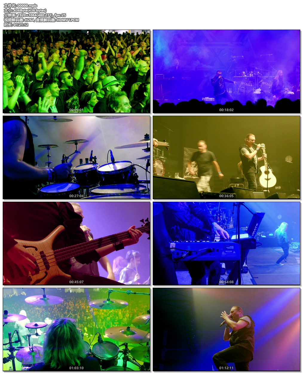 Axxis Bang Your Head With Axxis - Live 2017 (2019)《BDMV 18G》