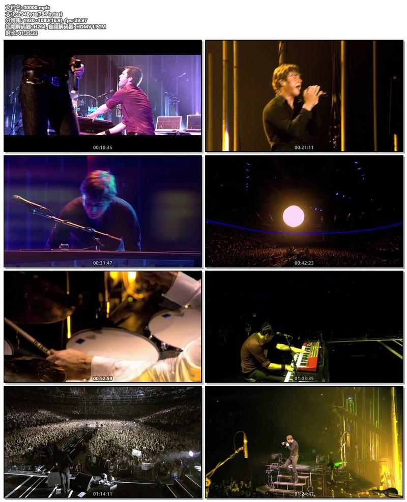 KEANE基音乐团伦敦O2现场演唱会 Keane Live Concert from O2 Centre, London 2007(2009)《BDMV 40.7G》