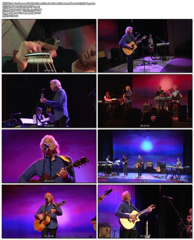Justin Hayward Spirits Live At The Buckhead Theatre Atlanta 2013《BDrip MKV 7.67G》
