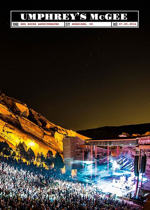 Umphrey’s McGee TourGigs Collection – Red Rocks Amphitheatre Morrison CO 07.02-03.2016 [2017]《BDMV 2BD 41G》