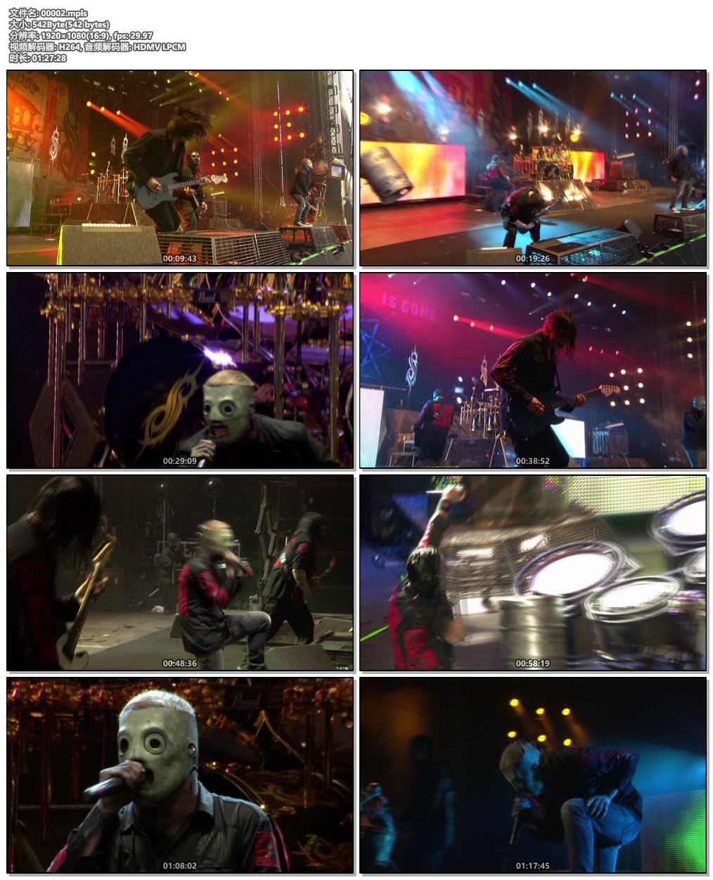 Slipknot - Day of the Gusano Live in Mexico + Documentary 2017《BDMV 2BD 46.4G》