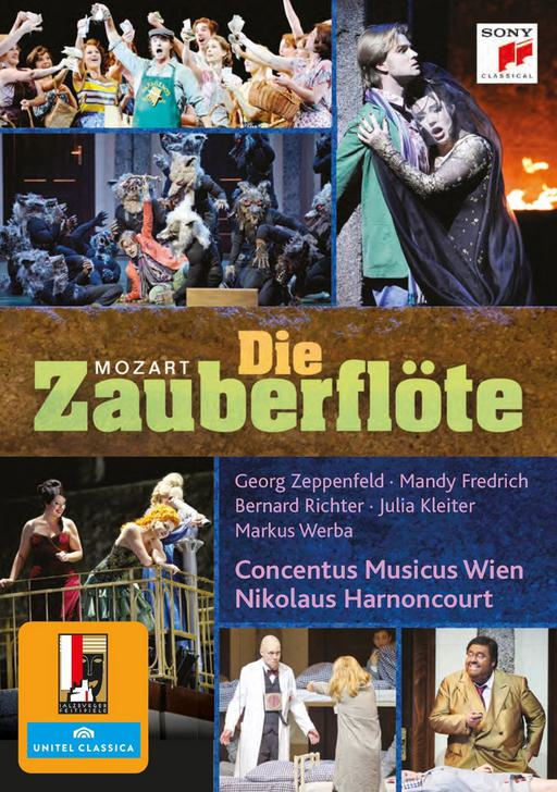 Wolfgang Amadeus Mozart – Die Zauberflöte – Nikolaus Harnoncourt, Concentus Musicus Wien 2012《BDMV 45.6》