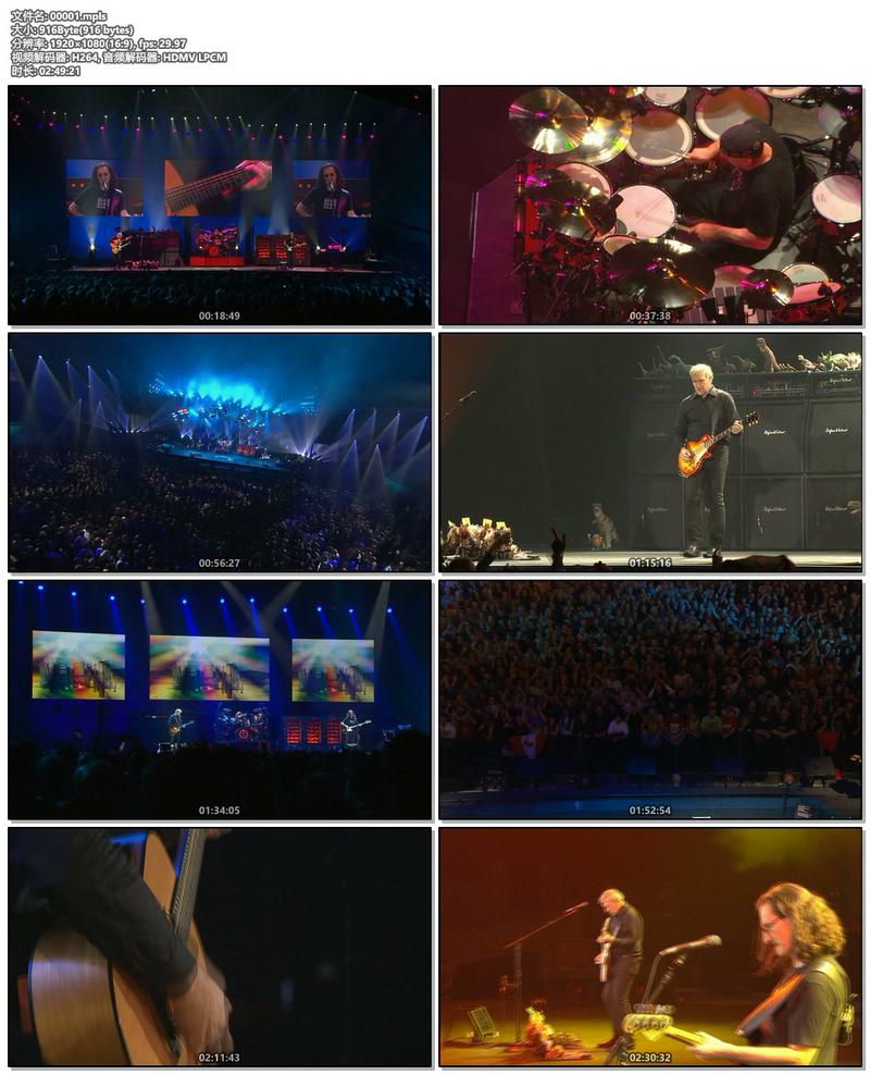 Rush - Snakes And Arrows Live 2008《BDMV 44.8G》