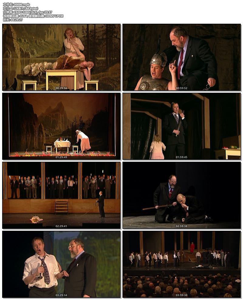 瓦格纳歌剧 尼布龙根的指环四部曲 Wagner Der Ring des Nibelungen.Staatsoper Stuttgart, Lothar Zagrosek 2014《BDMV 4BD 151G》