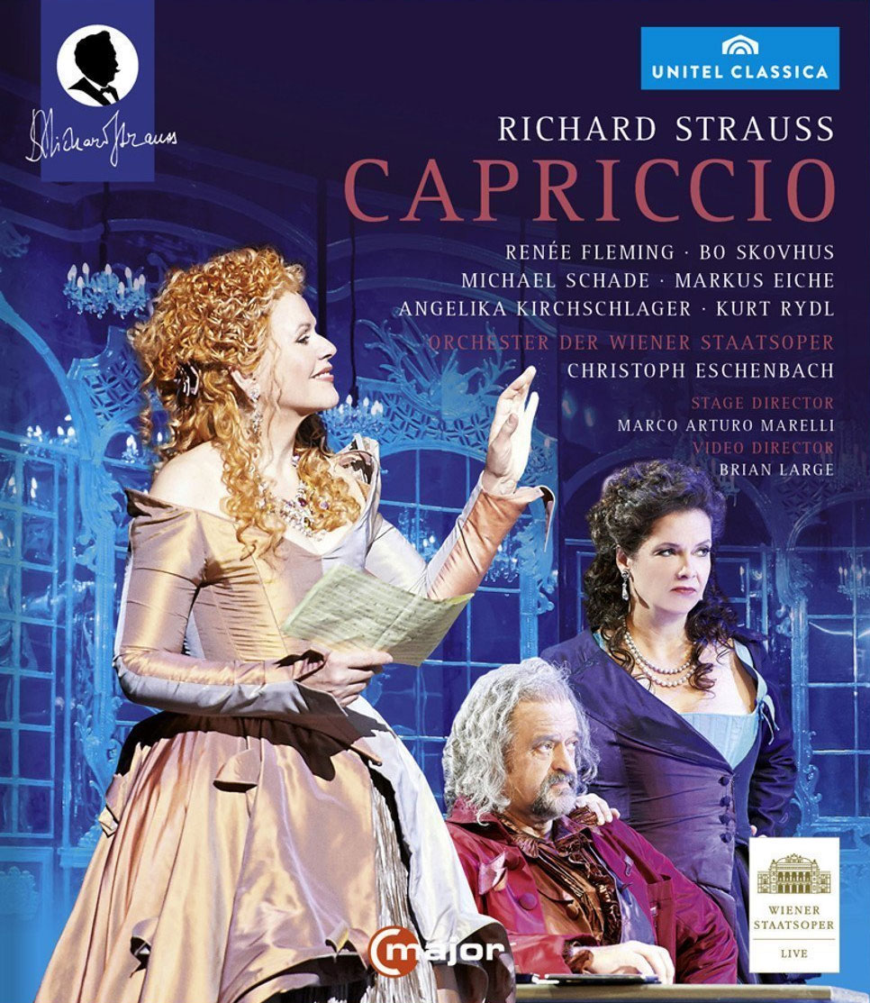 理查施特劳斯歌剧：随想曲 Richard Strauss – Capriccio – Renee Fleming, Orchester der Wiener Staatsoper, Christoph Eschenbach 2014《BDMV 41.3G》