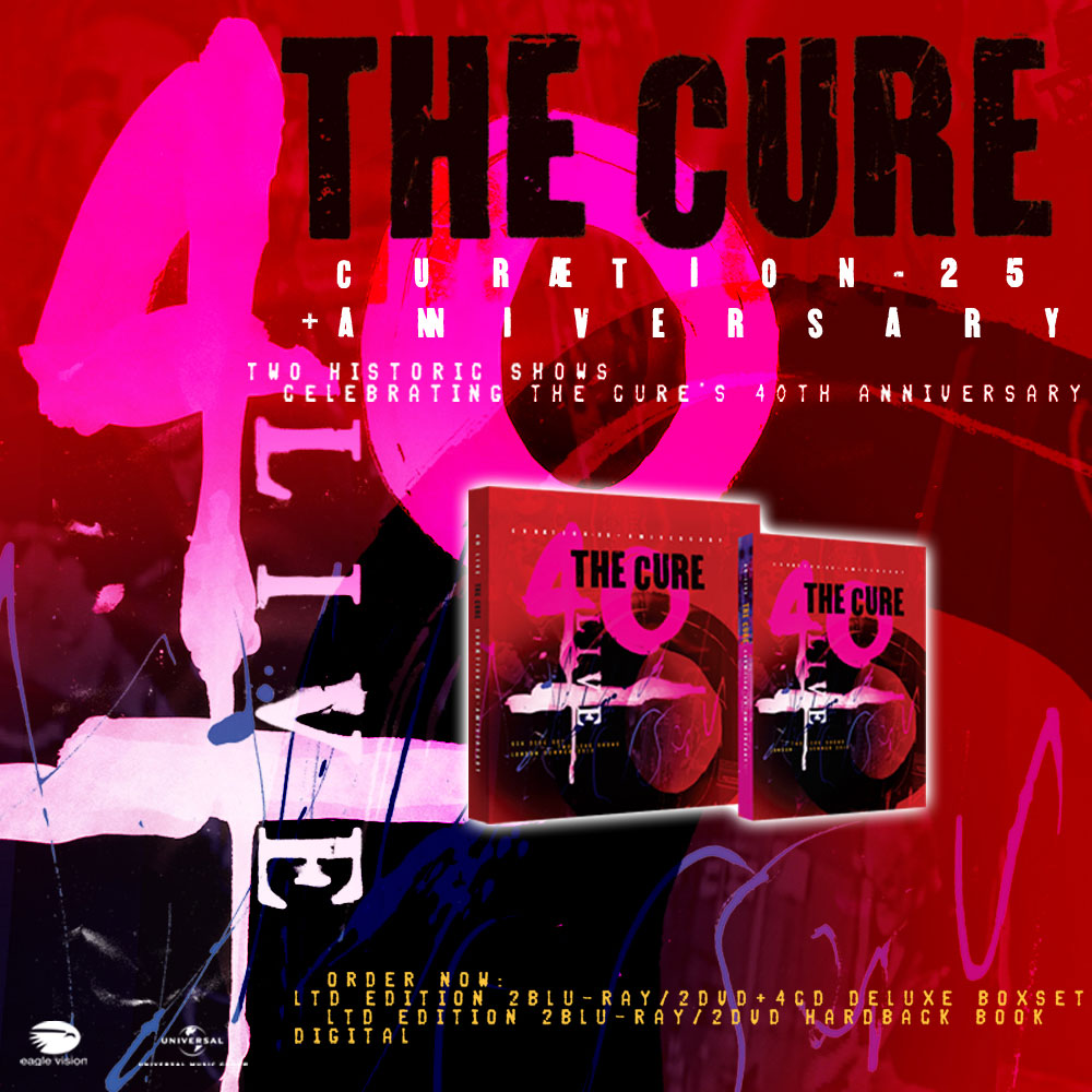 治疗乐队 The Cure – 40 Live – Curætion 25 Anniversary 2019《BDMV 2BD 83.8GB》