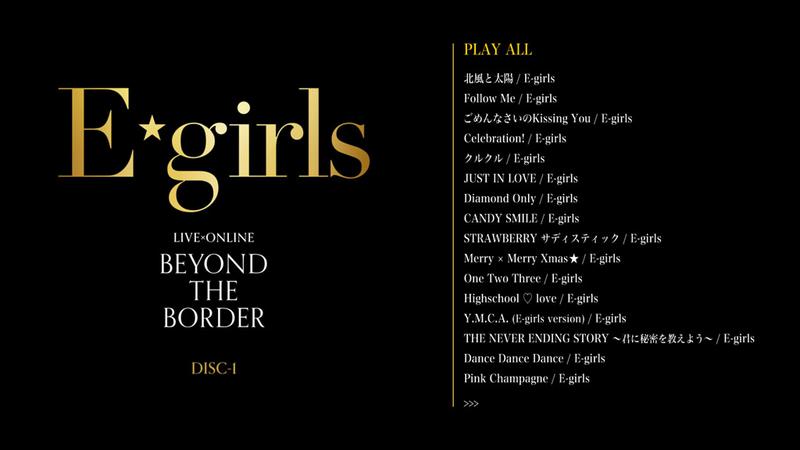 E-girls - LIVExONLINE BEYOND THE BORDER 2021《BDMV 3BD 51.6GB》