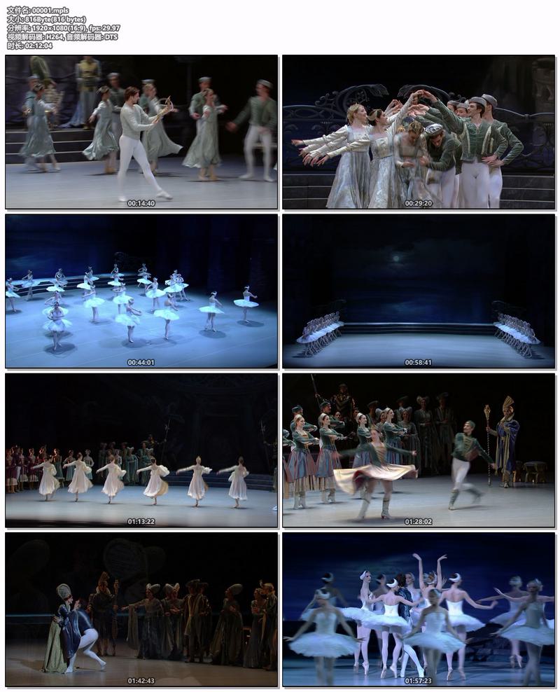 柴可夫斯基芭蕾舞剧天鹅湖 维也纳2014 Tchaikovsky Swan Lake Vienna 2014《BDMV 21.59GB》