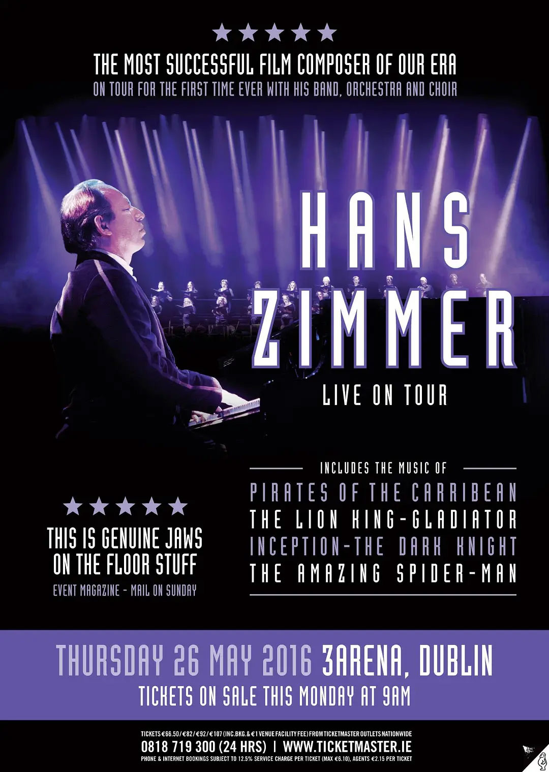 汉斯·季默：布拉格现场 Hans Zimmer: Live in Prague 2017 1080P BluRay 10-bit x265 DTS《BDrIp MKV 6.38G》