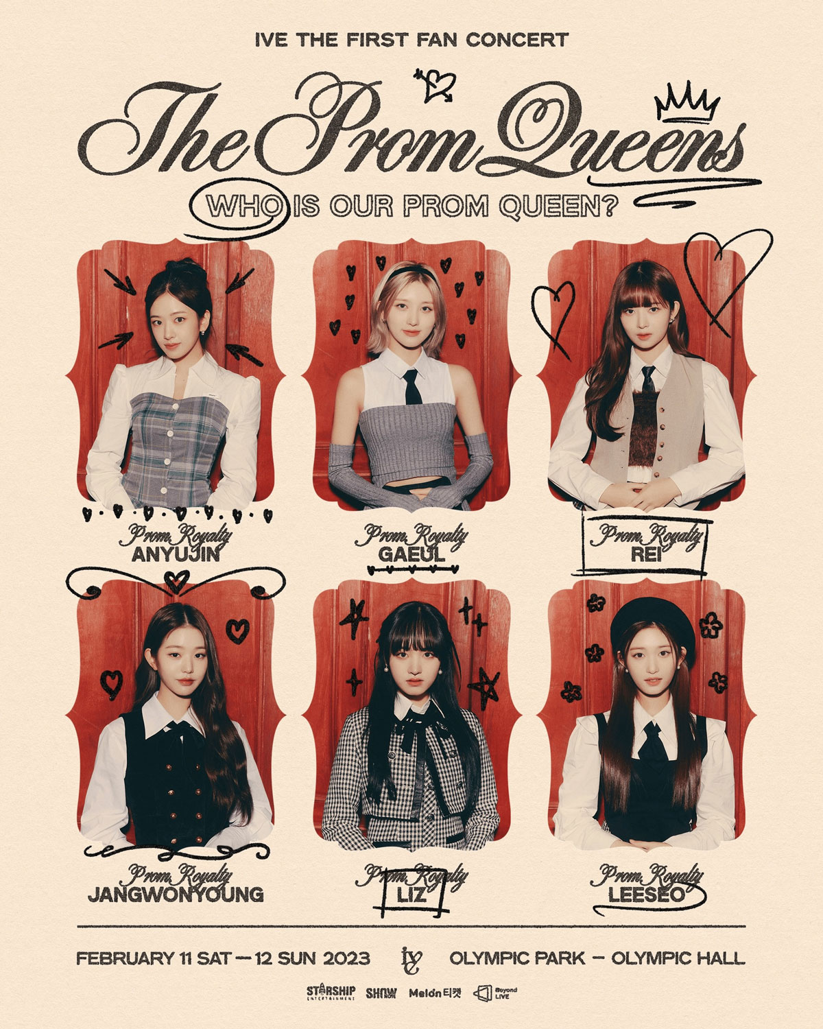 아이브 IVE – The First Fan Concert ‘The Prom Queens’ 2023 [BDISO 2BD 77GB]