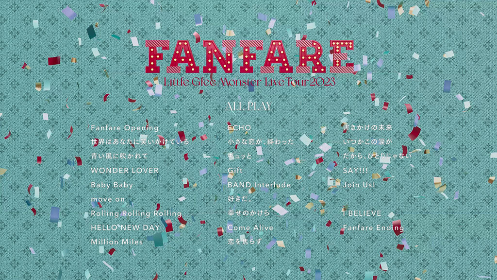 Little Glee Monster – Live Tour 2023 “Fanfare” [BDISO 2BD 43GB]