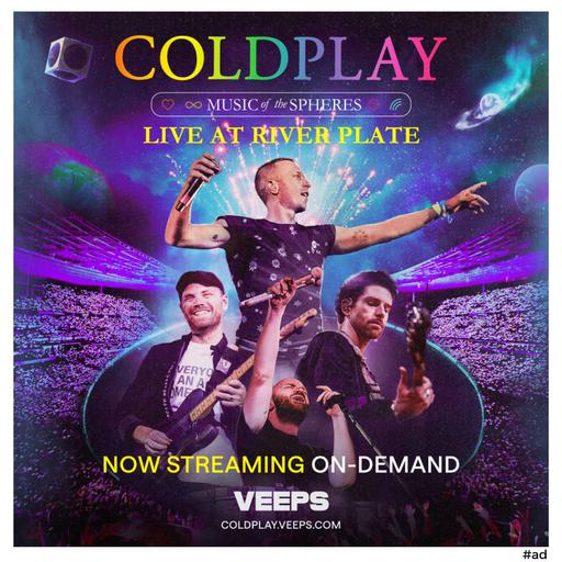 酷玩乐团 Coldplay – Music Of The Spheres Live at River Plate 2024 2160p H264 [WEB-DL MP4 13.7GB]
