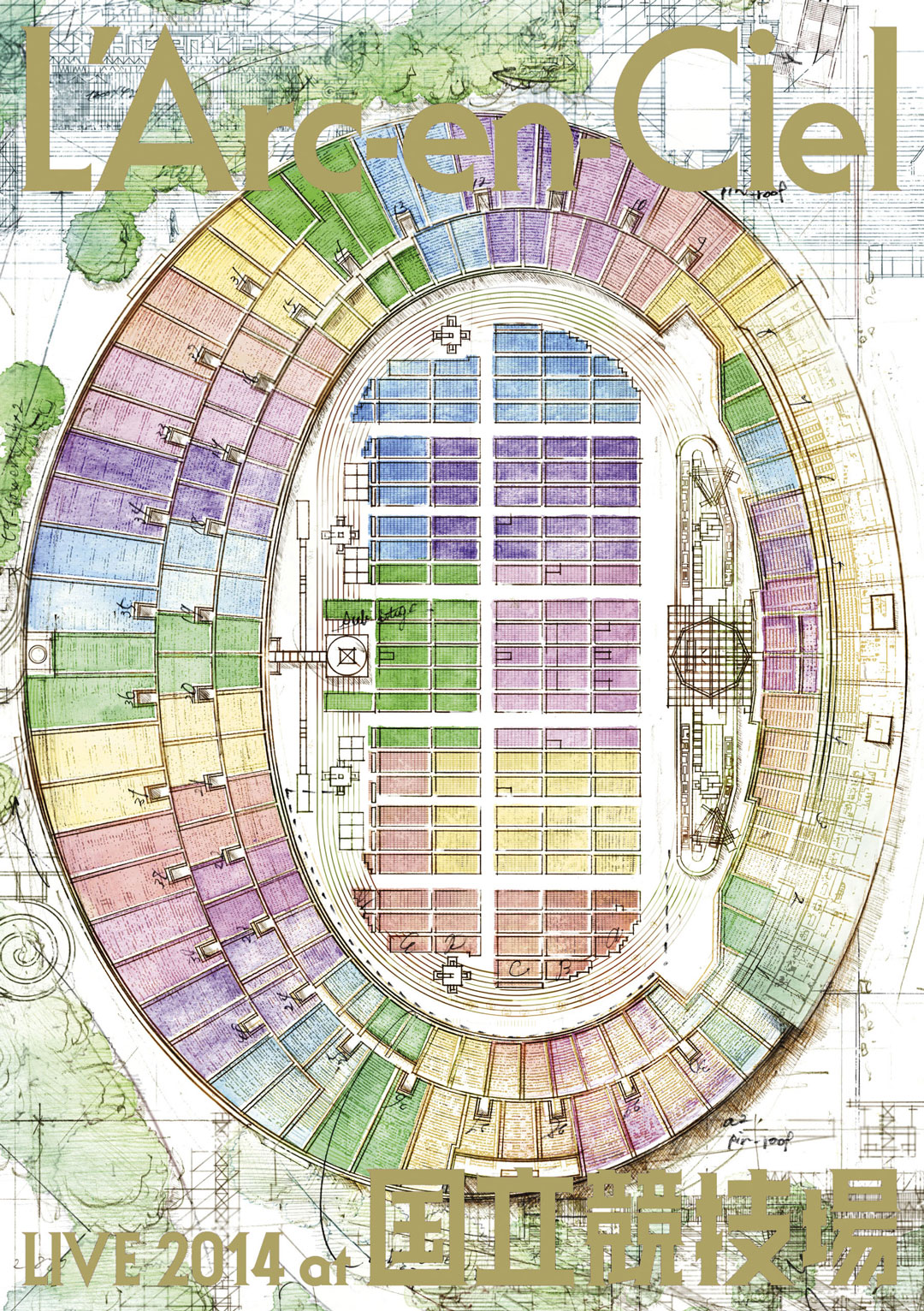彩虹乐队 L’Arc～en～Ciel LIVE 2014 at 国立競技場 [BDMV 42.4GB]