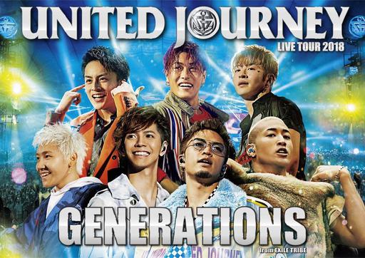 GENERATIONS from EXILE TRIBE – GENERATIONS LIVE TOUR 2018 UNITED JOURNEY 2019 [BDMV 2BD 54.2GB]