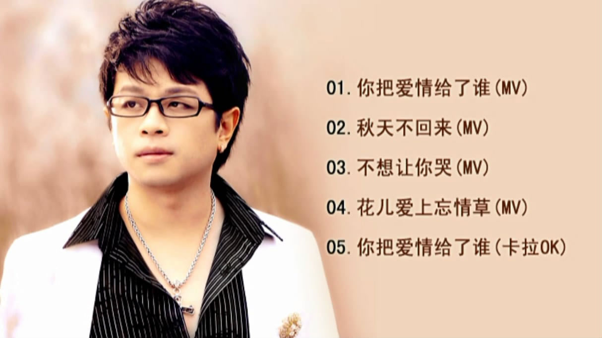 王强 – 你把爱情给了谁 MV+卡拉OK [DVD ISO 973MB]