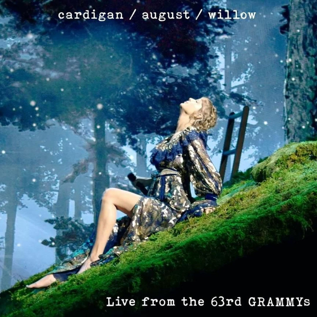 泰勒·斯威夫特 Taylor Swift – Cardigan+August+Willow 2021 (63届格莱美) [HDTV M2TS 1.21GB]