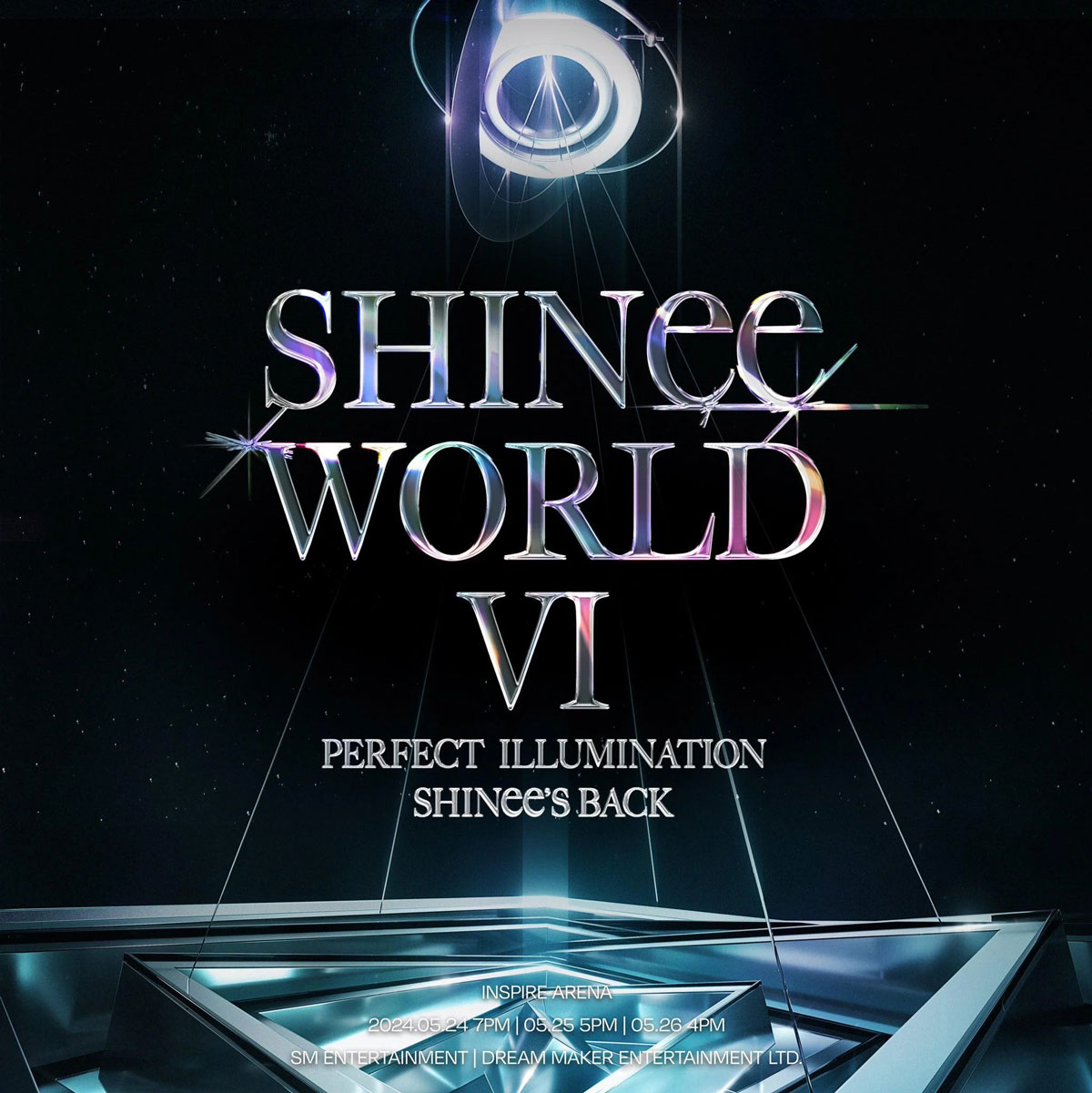 SHINee – 2024 SHINee WORLD VI [PERFECT ILLUMINATION: SHINee’S BACK] [2025.08.29] [BDMV 3BD 79.8GB]