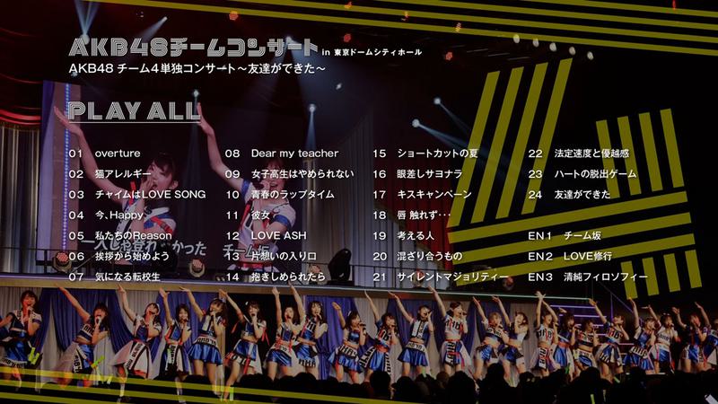 AKB48 Team Concert in Tokyo Dome City Hall 2019《ISO九碟 260G》