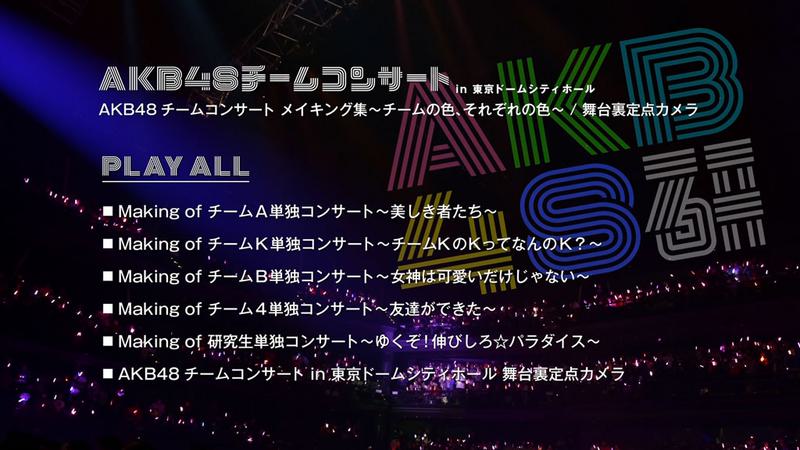 AKB48 Team Concert in Tokyo Dome City Hall 2019《ISO九碟 260G》