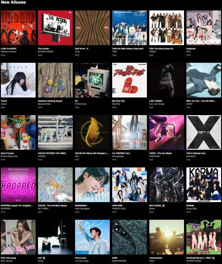 Tidal专辑 - 韩国流行音乐新专合集2025-11-3[MQA/FLAC/24bit]