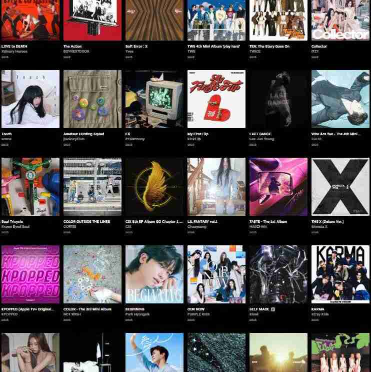 Tidal专辑 – 韩国流行音乐新专合集2025-11-3[MQA/FLAC/24bit]